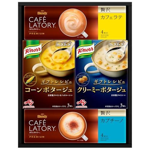 AGF Ajinomoto Gift Knorr Soup & Coffee Gift Set (4 Boxes)