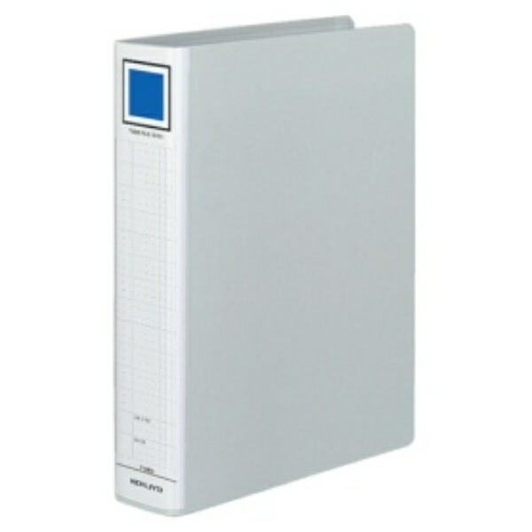 KOKUYO File Pipe-Style File A4 2-Hole 500-Sheet Capacity Silver F-E650C