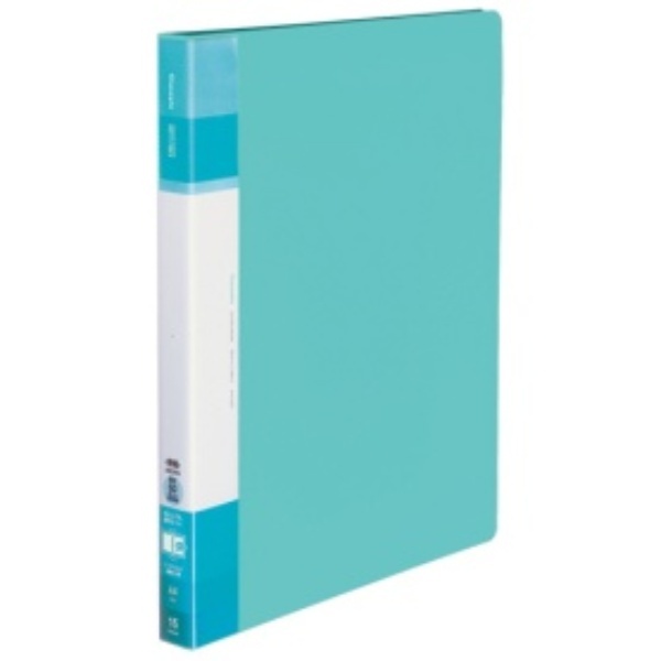 KOKUYO File Clear Book Glassel Refillable A4 Medium Light Blue Ra-GLB720LB