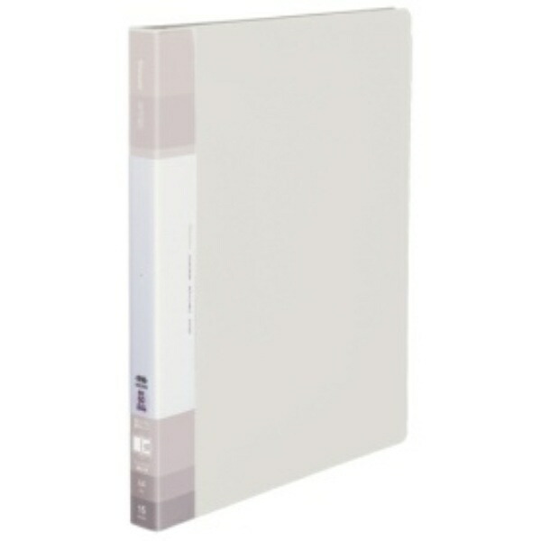 KOKUYO File Clear Book Glassel Refillable A4 Medium Off-White La-GLB720W