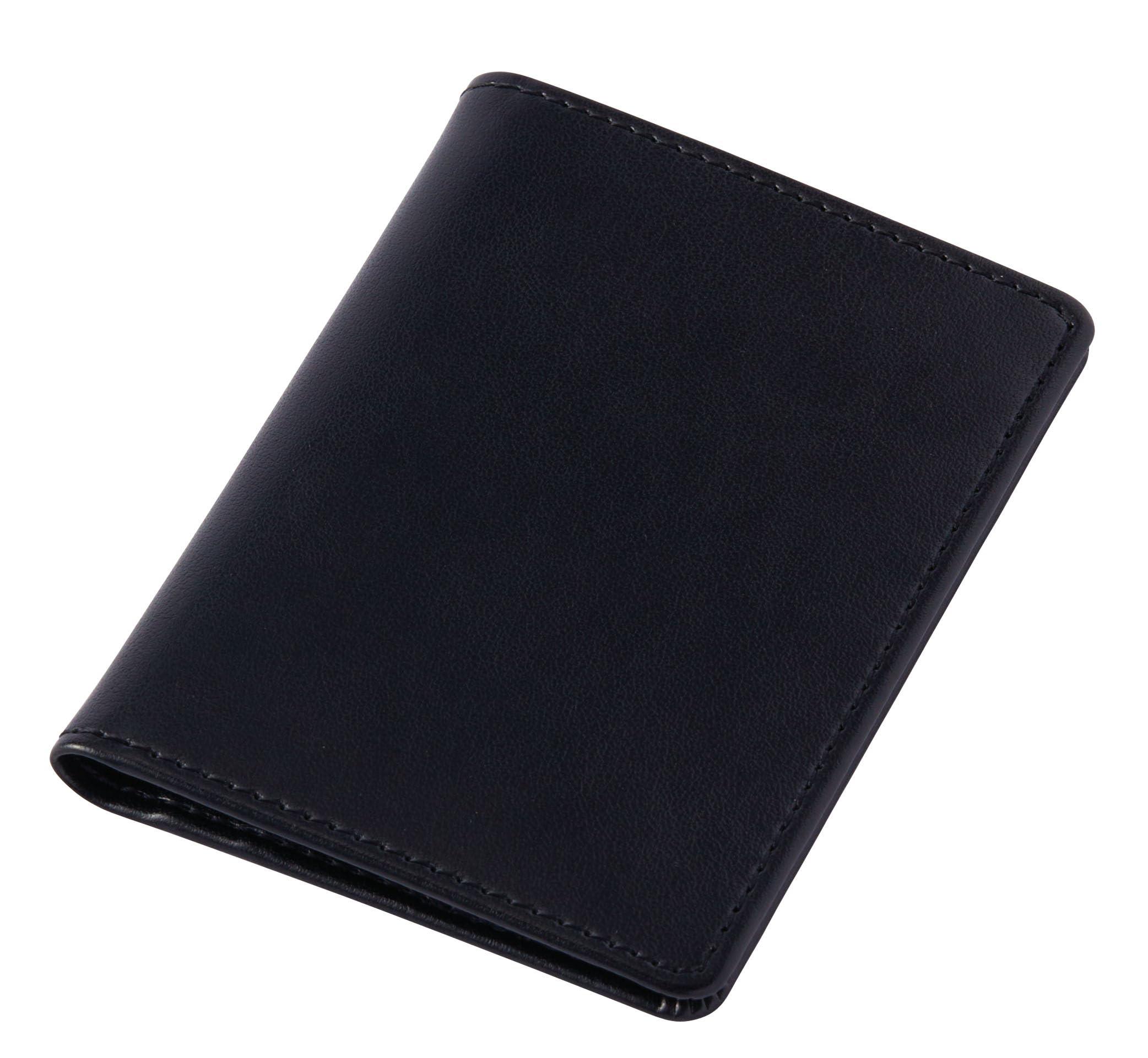 Reimei Fujii Pass Case Gloire Bi-Fold Black GLP1166B