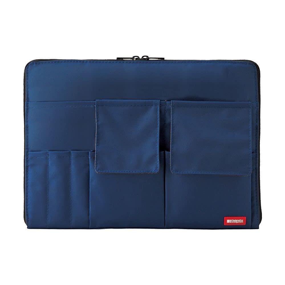 Rihitora Bag-in-Bag Inner Bag A4 Indigo A7554-11N