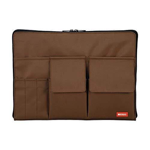 Lihit Lab Bag-in-Bag Inner Bag A4 Brown A7554-9