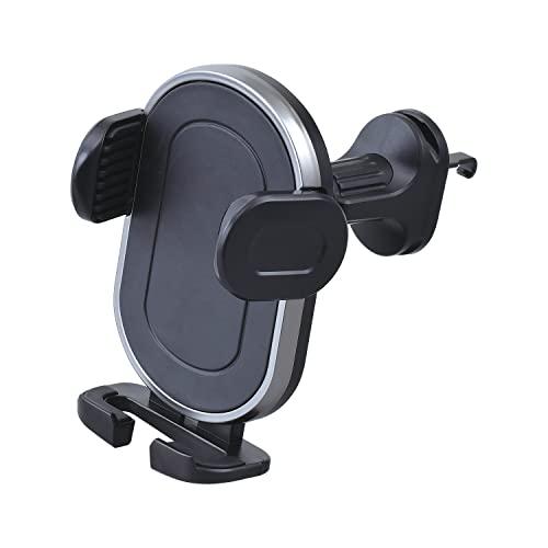 SEIWA Car Accessories Smartphone Holder Easy One-Motion Placement Smartphone Holder AC Holder Black WA99 Air Conditioner Mount Compatible with Wallet-Style Cases Mobile Phone Holder
