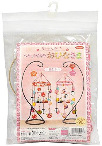 Panami Crepe Paper Craft Kit: Hanging Ornament Hina Doll, Pink LH-99 Crafts & Handmade Supplies