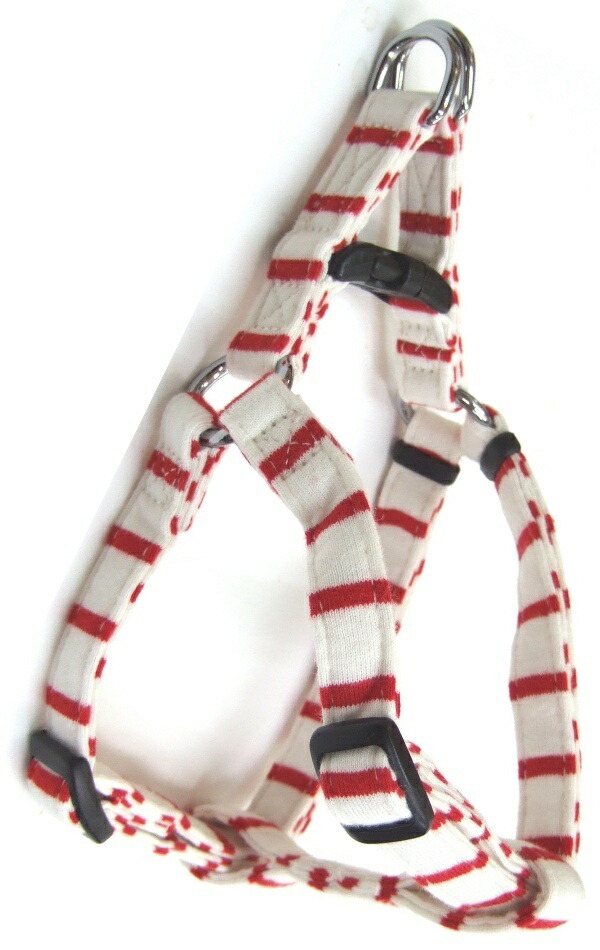 Knit Border Harness #15 Red