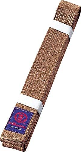 Kyūō Karate Belt for Karate Gi, Colored Belt JC1BR Brown (BR) Size 1