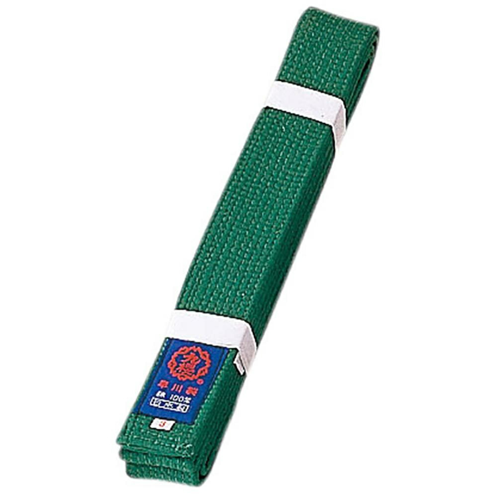 Kyūō Karate Belt for Karate Gi JC3G Green (G) Size 3
