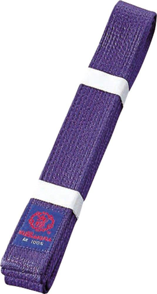 Kyūō Karate Belt for Karate Gi - Colored Belt JC1P Purple (P) Size 1