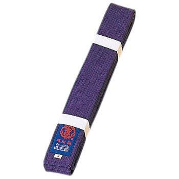 Kyūō Karate Belt for Karate Gi - Colored Belt JC4P Purple (P) Size 4