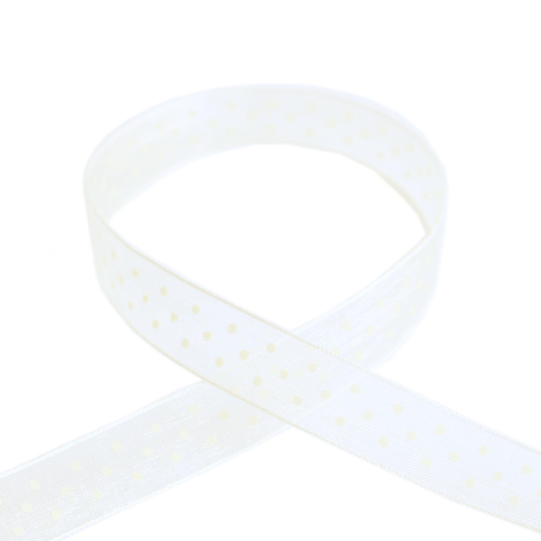 Blanc de Core Ribbon Sharedot No.1181-12 12mm × 25m
