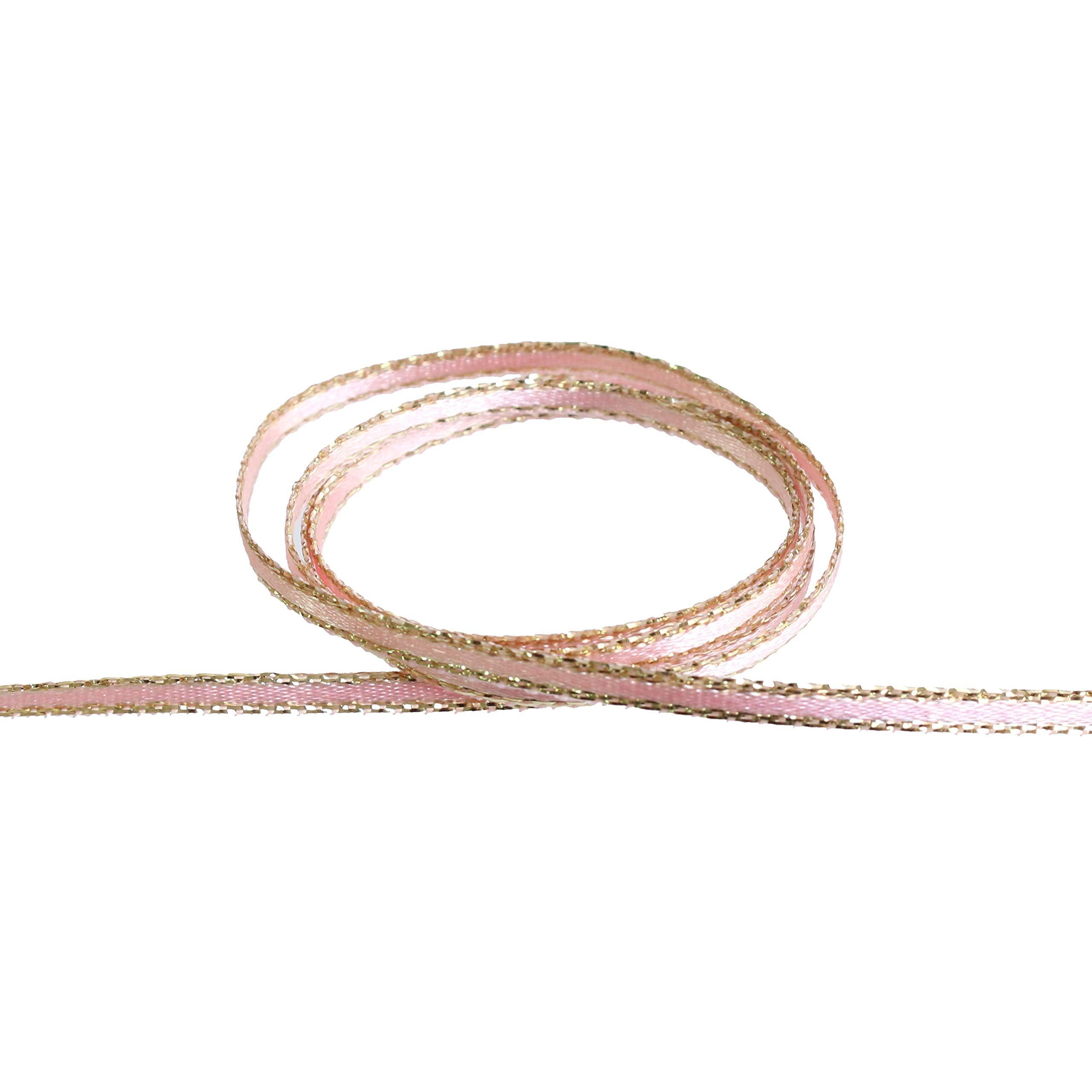 Blanc de Core Ribbon Edge Lame Satin No.2903-51 3mm × 30m