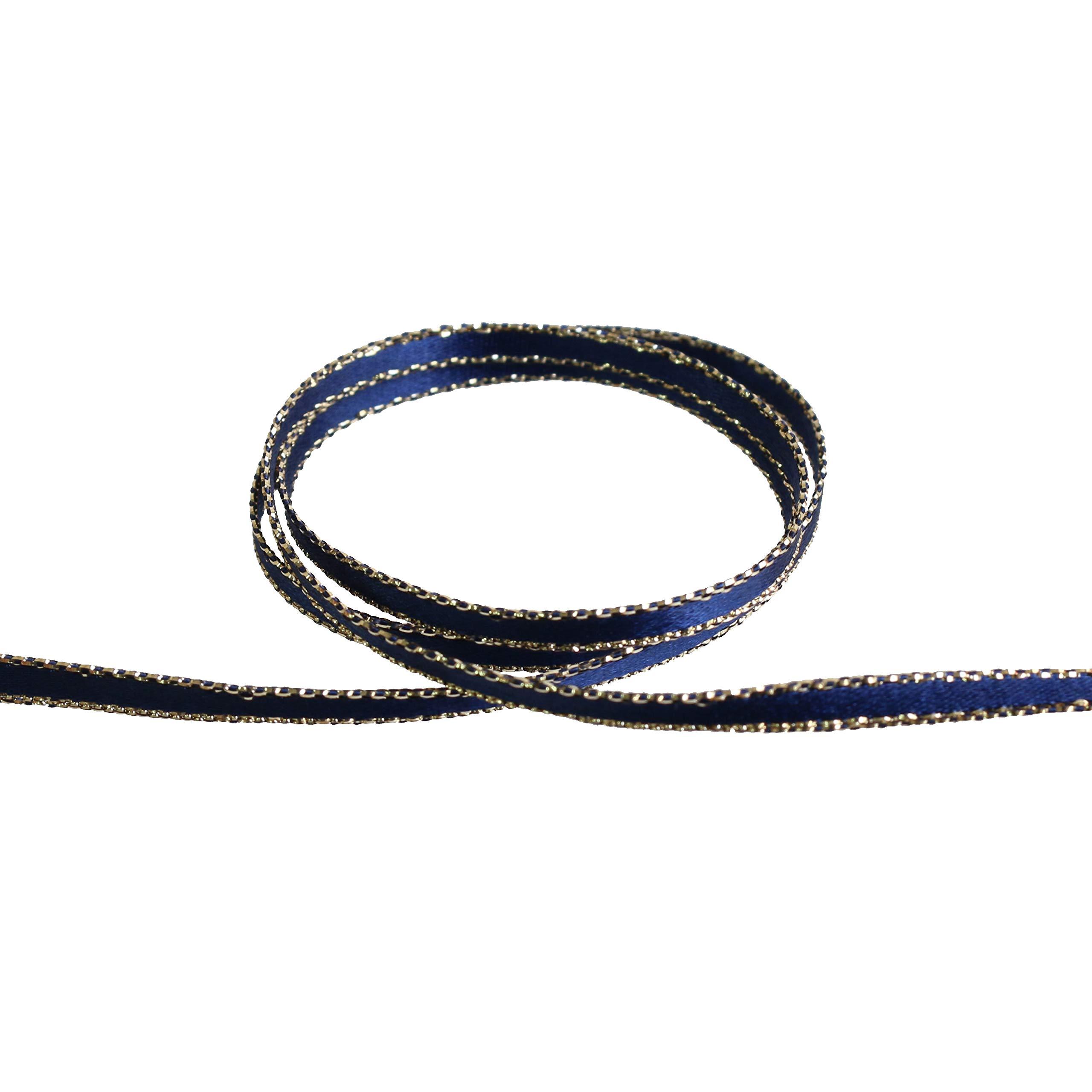 Blanc de Core Ribbon Edge Lame Satin No.2903-77 3mm × 30m