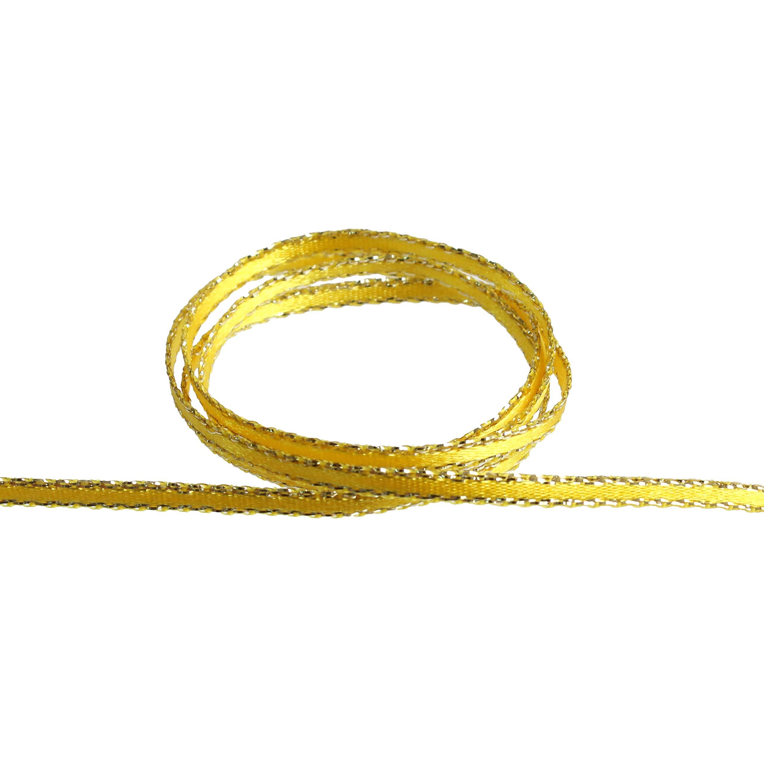 Blanc de Core Ribbon Edge Lame Satin No.2903-80 3mm × 30m