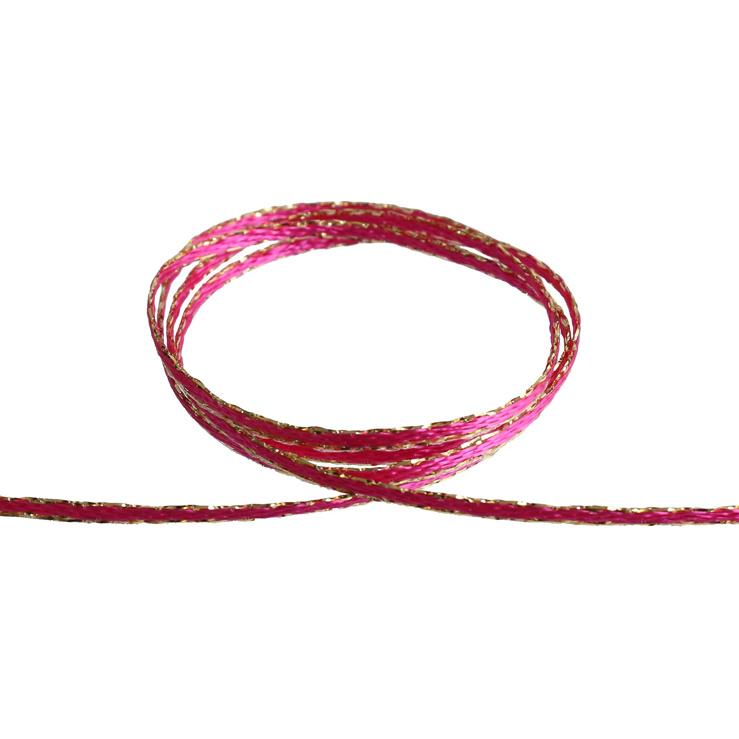 Blanc de Core Ribbon 2MM Edge Metallic No.3702-32 2mm × 30m