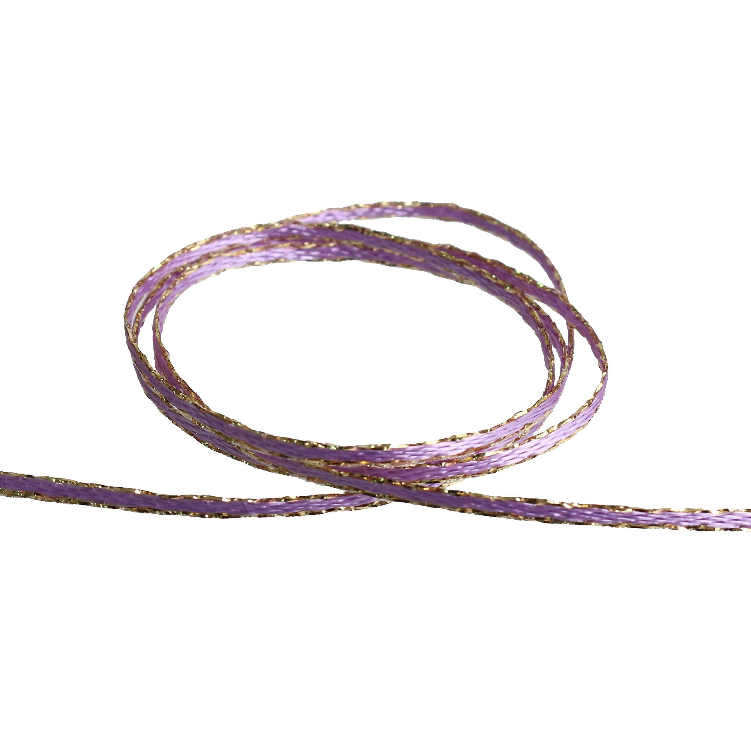 Blanc de Core Ribbon 2MM Edge Metallic No.3702-63 2mm × 30m