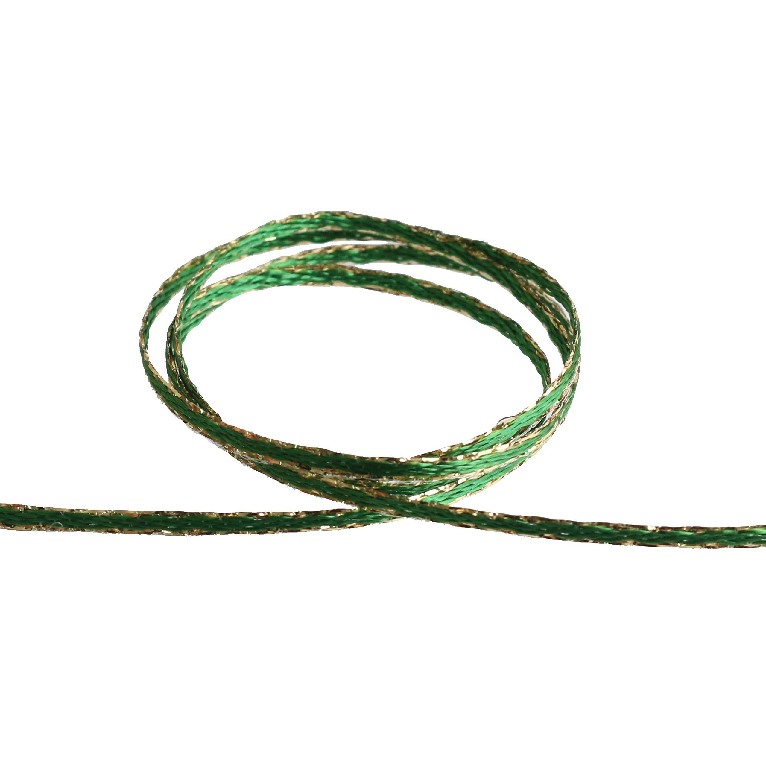 Blanc de Core Ribbon 2MM Edge Metallic No.3702-97 2mm × 30m