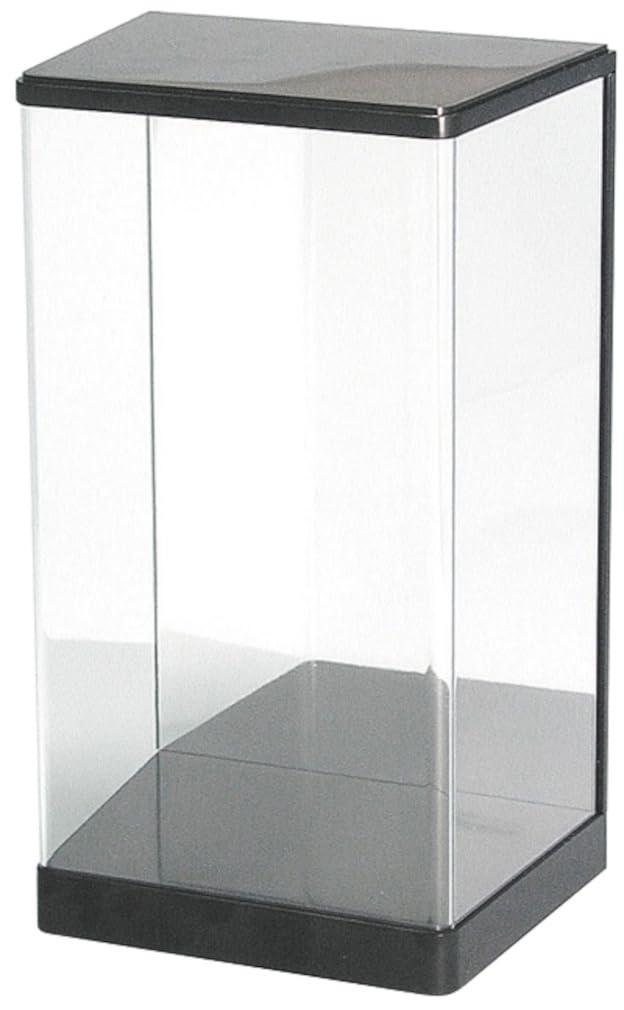 Wave 展示盒 T型款 (DM) 1/100比例机器人模型专用 背面镜面处理 塑料材质 W148×D100mm×H235mm (内尺寸) TC-251 展示盒