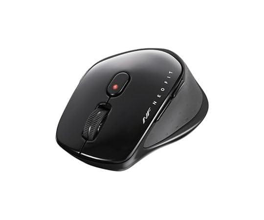 Buffalo Wireless BlueLED Silent 5-Button Mouse with Connection Switching Function NeoFit Mouse Black BSMBB540BK 1 Unit