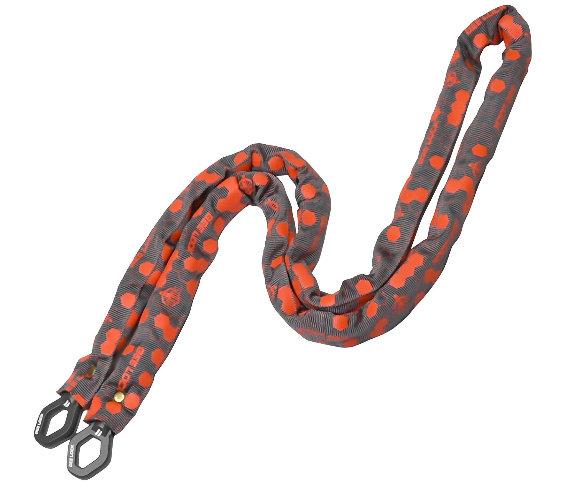 LEAD Industrial BEE LOCK Motorcycle Lock Double Loop Chain 1800mm (Chain Diameter 6mm) LC-402A