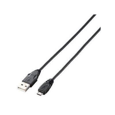 ELECOM Micro USB Cable microUSB Standard Data Transfer & Charging 1A Output 1.0m Black MPA-AMB10BK