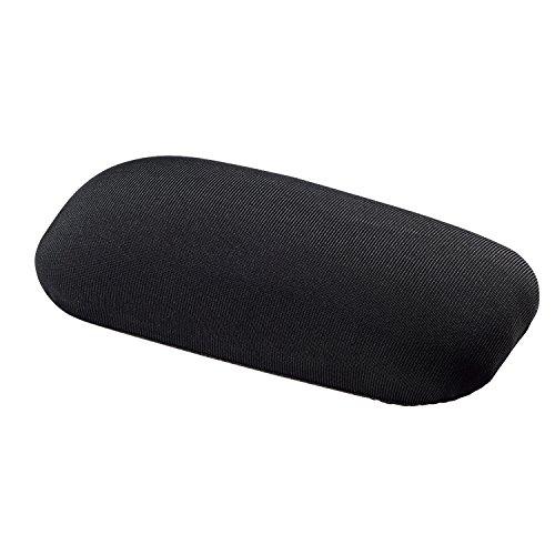 ELECOM Wrist Rest Soft and Fluffy Short Cushion Material Black MOH-FCRBK