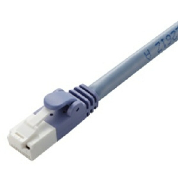 ELECOM LAN Cable CAT6 10m Snag-Resistant Connector Simple Packaging RoHS Directive Compliant Blue LD-GPT/BU10/RS