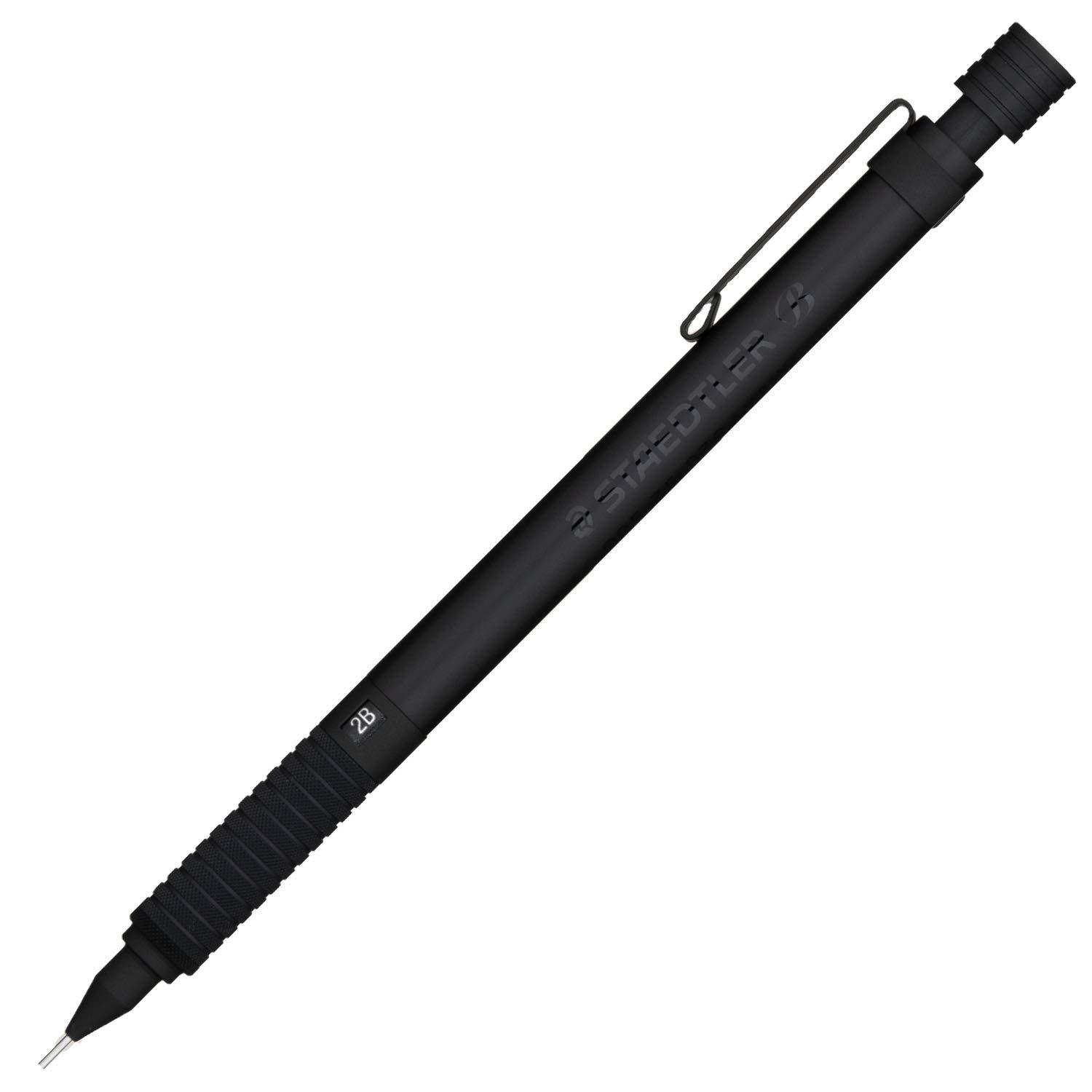 STAEDTLER 0.3mm Mechanical Pencil for Drafting, All Black 925 35-03B
