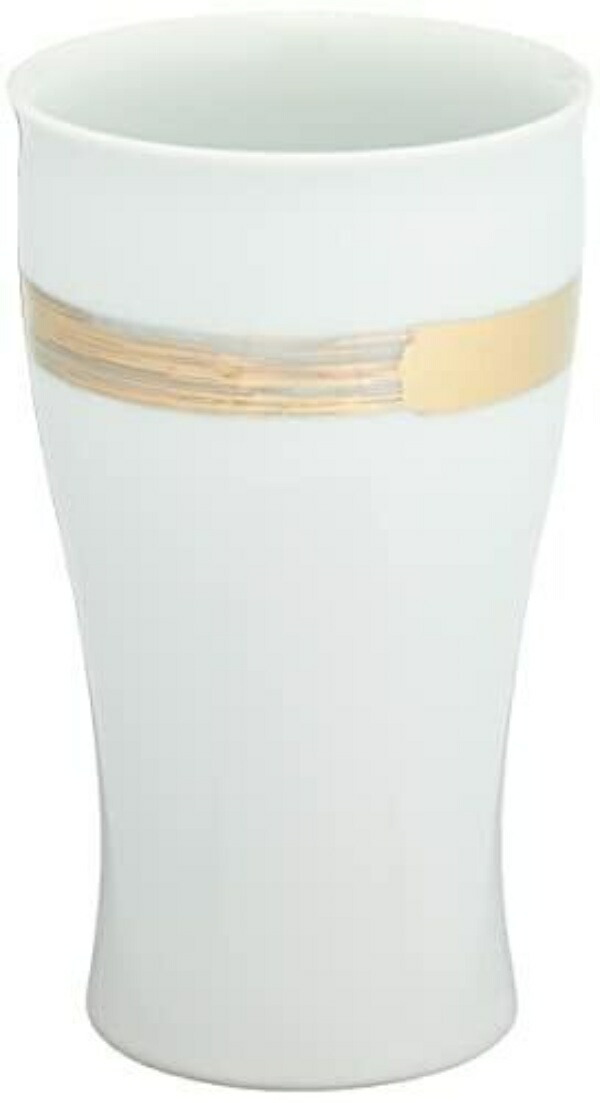 Hasami Ware Shoho Kiln Shochu Cup Beer Cup Free Cup Approx. 400ml Gold 20463