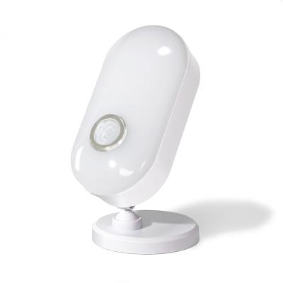 YAZAWA Battery-Operated Motion-Sensor Night Light with Adjustable Arm NBSMN73WH