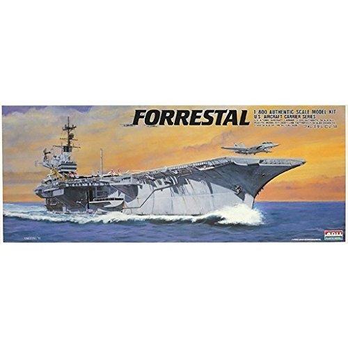 Micro Ace 1/800 Battleship & Aircraft Carrier Series No.17 U.S. Navy Aircraft Carrier Forrestal Plastic Model Kit