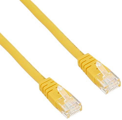 Sanwa Supply Enhanced Category 5 Single-Conductor LAN Cable 3m Yellow KB-T5T-03YN