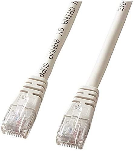 Sanwa Supply Enhanced Category 5 Single-Wire LAN Cable 20m Light Gray KB-T5T-20N