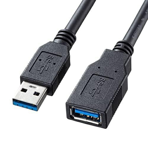 Sanwa Supply USB 3.0 Extension Cable (Black, 0.5m) KU30-EN05K