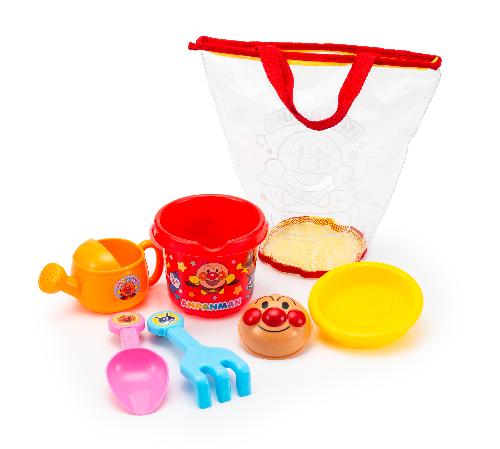 AGATSUMA Anpanman Colorful Travel Sandbox Set (Recommended for ages 3 and up)