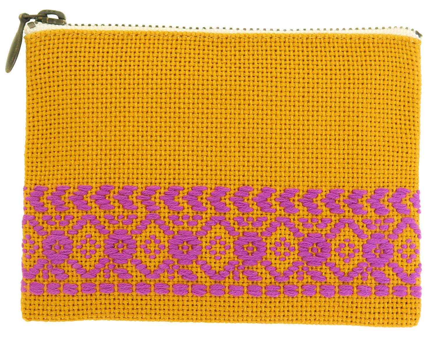 Olympus Thread Kogin Kit Card Case Mustard Kogin 55