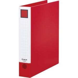King Jim Lever Ring File O Type 380-Sheet Capacity A4 Vertical Red 6674-R