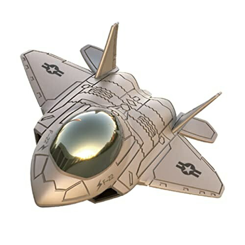 Doyusha Deformed Plastic Model Series Military Stealth Fighter with Combatant Figure (Tan) Pre-painted Plastic Model DPM-StF-1