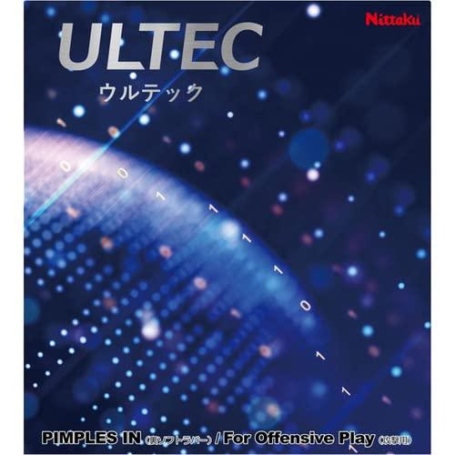 Nittaku Table Tennis Made in Japan Rubber Ulttec Back Soft Red (20) Thick NR8593
