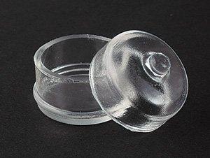 165 Clay Jewelry Die-Cut Glass Jar 3D Mold Size Φ20×22mm