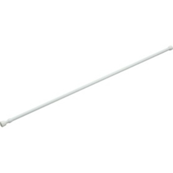 HEIAN SHINDO Tension Rod Spring-Loaded Heavy-Duty Type Slim L White Width 110~190cm Load Capacity 8~2kg Pipe Diameter 1.6cm NSW-7 Heian Shindo Kogyo