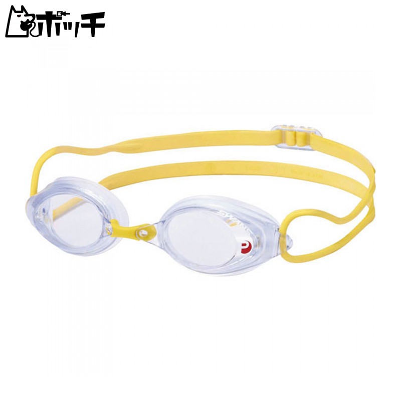 [Swans] Made in Japan Swimming Goggles SRX-NPAF CLA Clear Racing with Cushion FINA Certified
