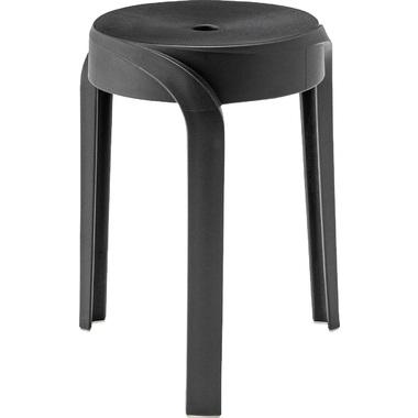 Higashitani Stool PC-860BKW W35.5 × D35.5 × H45.5