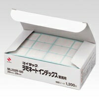 Nichiban MyTac Index Seal Laminate Medium ML232R-100 100 Sheets Red