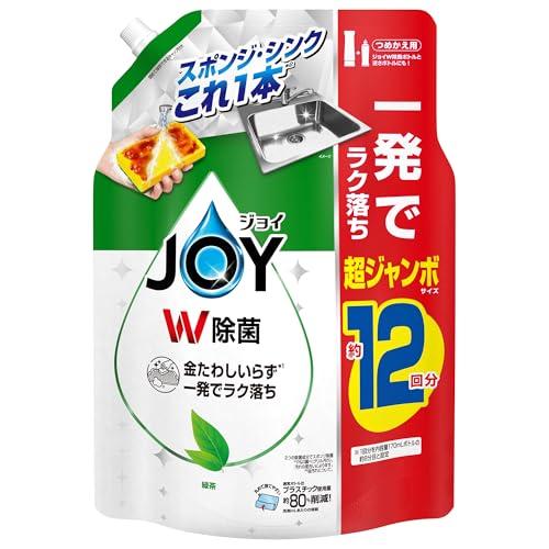 P&G Joy W Antibacterial Compact Green Tea Scent Refill Super Jumbo Size 1550mL 1 Unit