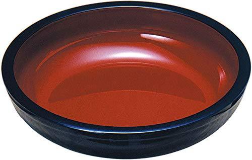Yamaco Temahima Workshop Kneading Bowl ABS/Black Interior Red Lacquer φ31cm Essential for kneading noodles Made in Japan yamaco85434