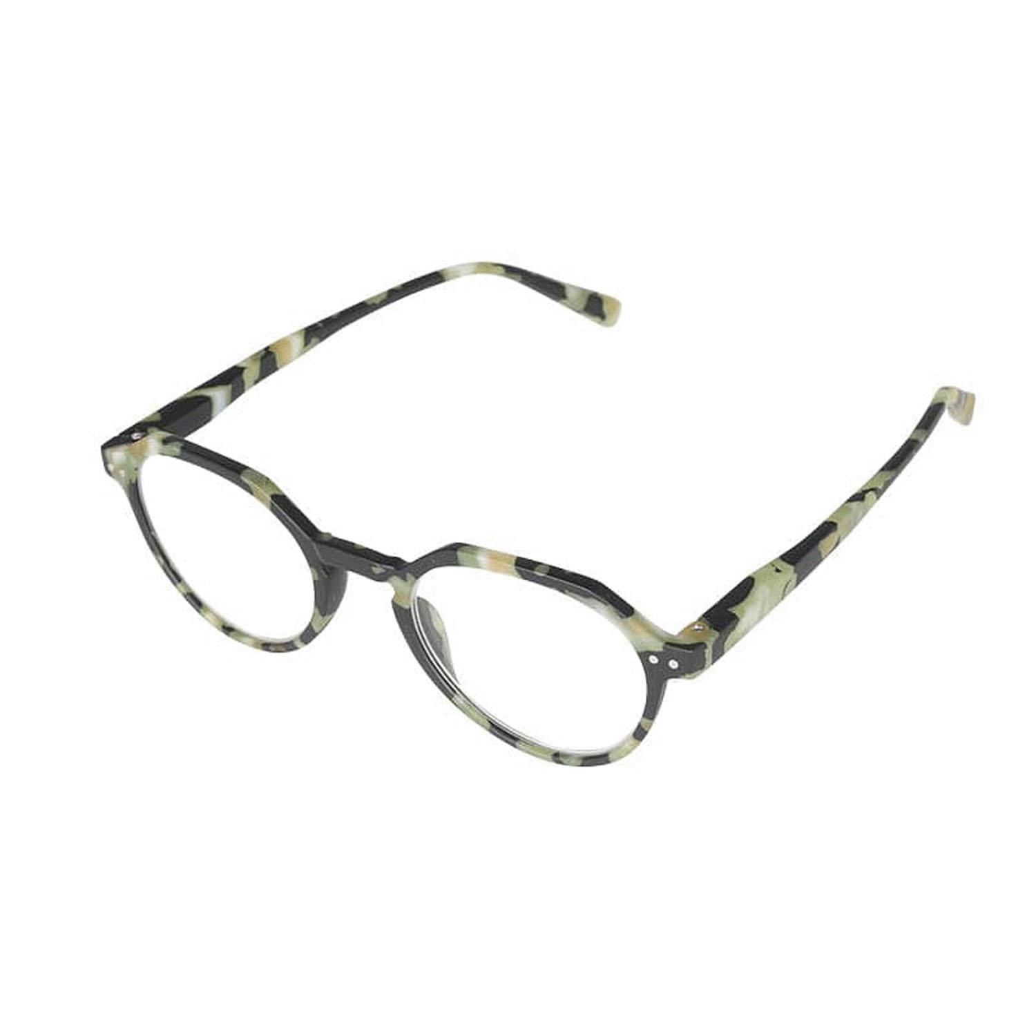 [Dalton] 2021 NEW Colors Now Available YGF138 BONOX Stylish Reading Glasses Senior Glasses (BLACK, 1.5)