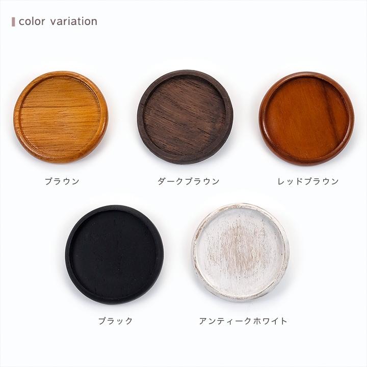 Embroidery Accessory Hardware Wooden Frame Brooch Round 4.5cm With Copper Plate