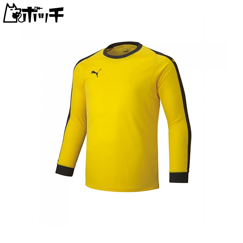 [PUMA] Long-Sleeve T-Shirt Soccer 729965 Men's 2024 Fall/Winter Color Cyber Yellow (03) XL