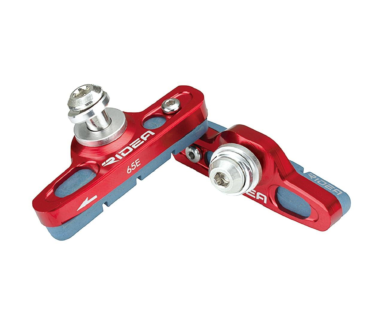 RIDEA Caliper Brake Shoes BSR-65E Red 147-05882